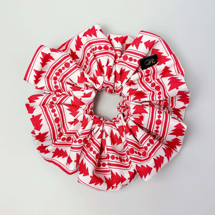 Cotton Scrunchie in Festive