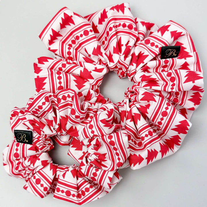 Cotton Scrunchie in Festive
