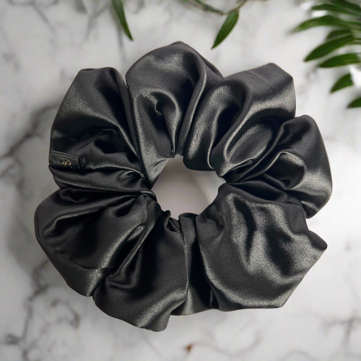 Jet Black XL Scrunchie