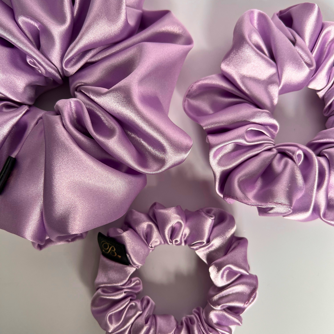 Lilac Classic Scrunchie