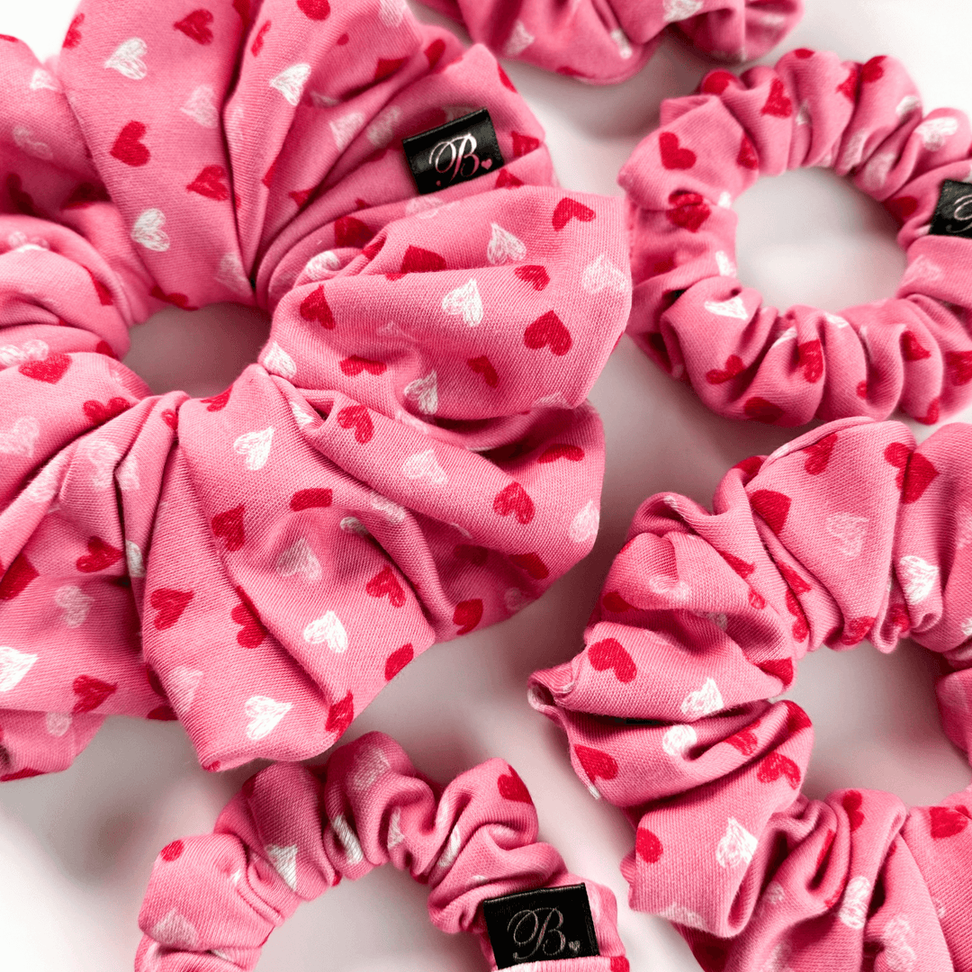 XL Knit Scrunchie - Sweetheart