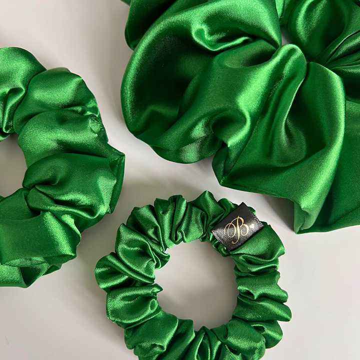 Emerald Mini Scrunchie