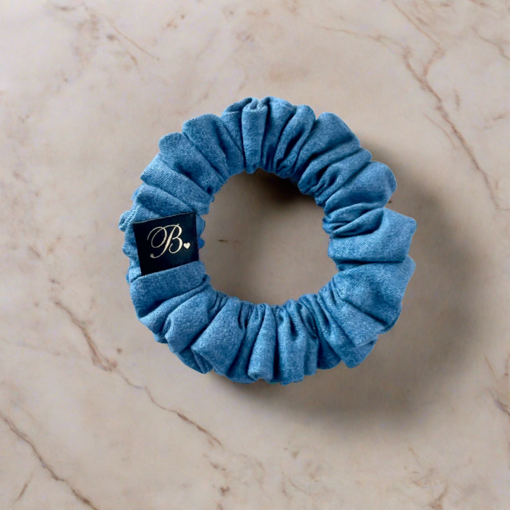 Jean Mini Scrunchie