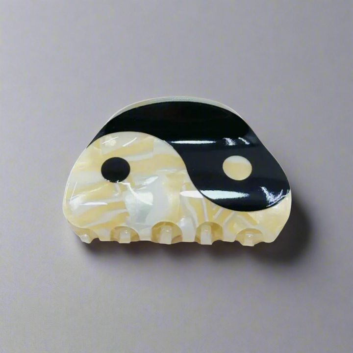 Yin Yang Hair Claw Clip