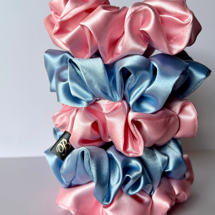 Sky Blue Classic Scrunchie