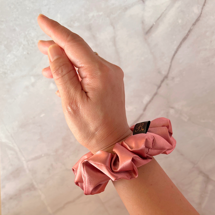 Rose Gold Classic Scrunchie