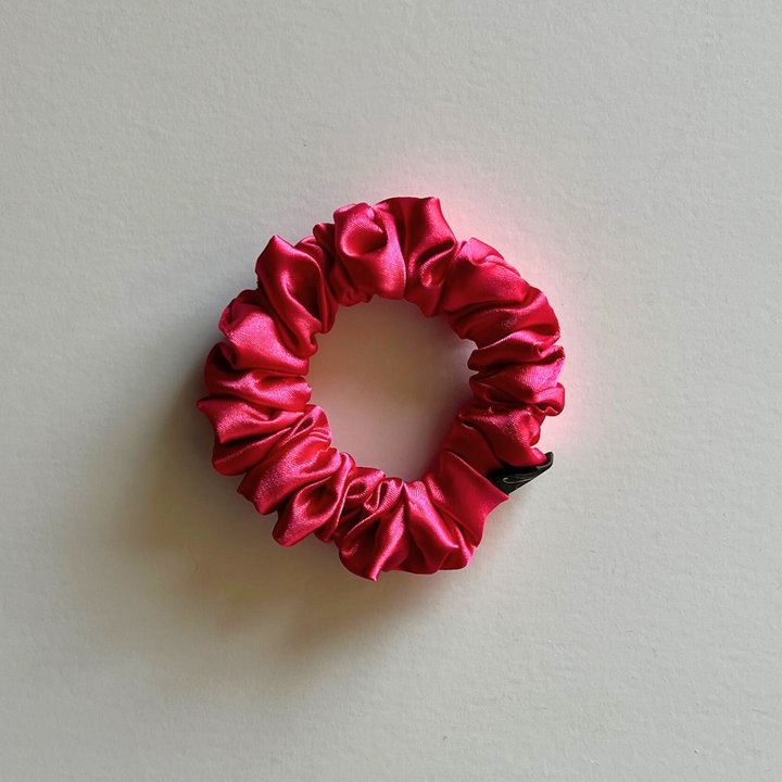 Hot Pink Mini Scrunchie