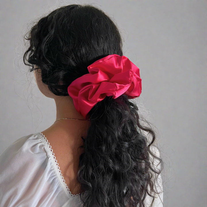 Hot Pink XL Scrunchie